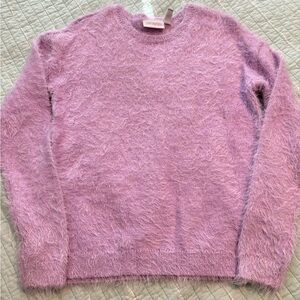 Children Place Lavender Fuzzy Long Sleeve